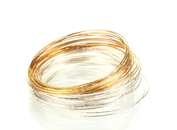 Beautiful bracelet isolated on white background — Stock Photo, Image