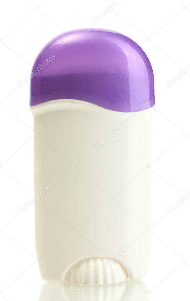 Deodorant isolated on white
