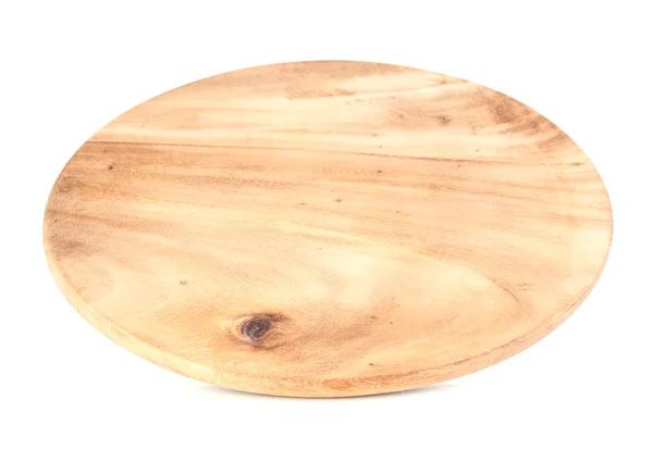 Placa de madeira isolada em branco — Fotografia de Stock
