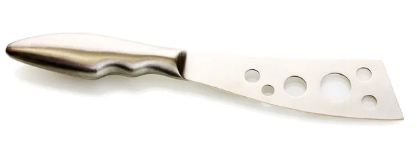 Couteau à fromage isolé sur blanc — Photo