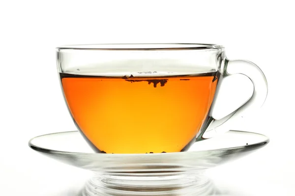 Tasse Tee isoliert auf weiß — Stockfoto