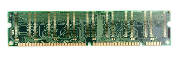 bellek kartı ddr sdram üzerinde beyaz izole