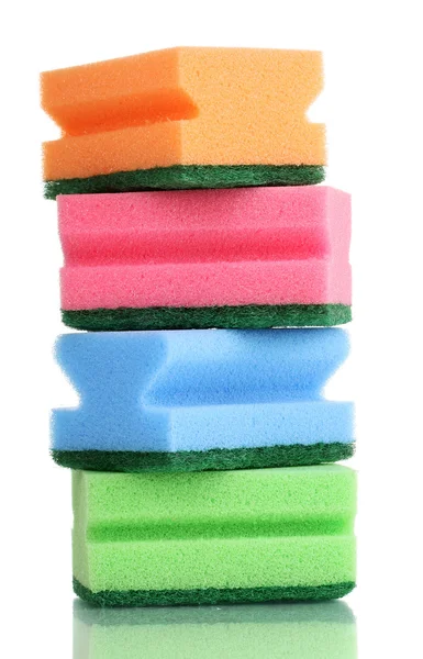 Sponges isolated on white — Stock Photo, Image