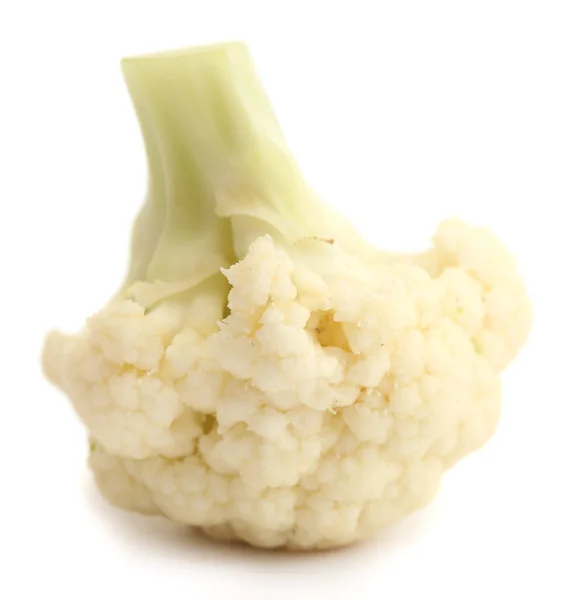 stock image Fresh cauliflower isolated on white