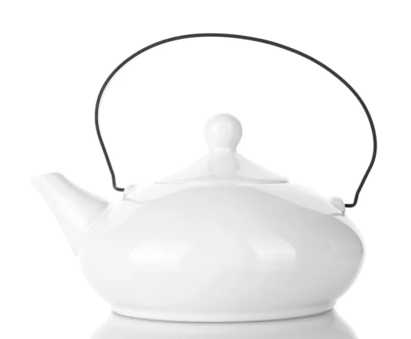 Teekanne isoliert auf weiß — Stockfoto