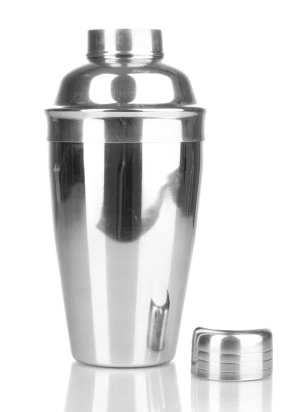 Cocktail shaker isolated on white — Stock Photo, Image