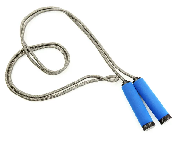 Skipping rope isolated on white — Stock Photo, Image