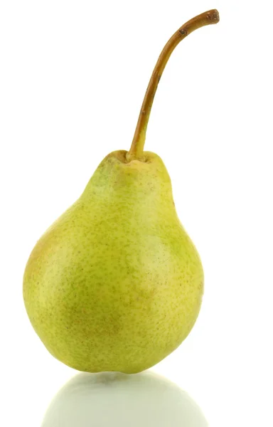 Saftiga smakrika päron isolerad på vit — Stockfoto