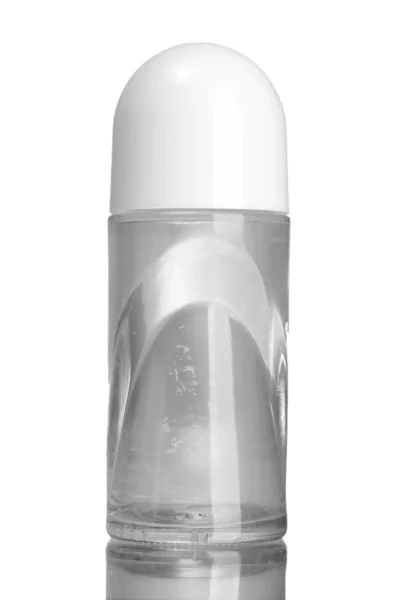 Deodorante su fondo grigio — Foto Stock