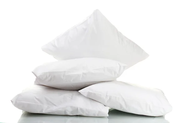 Poduszki na białym tle — Zdjęcie stockowe