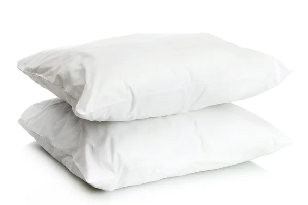 Travesseiros isolados em branco — Fotografia de Stock