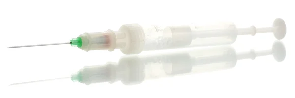 Syringe monovet isolated on white — Stock Photo, Image