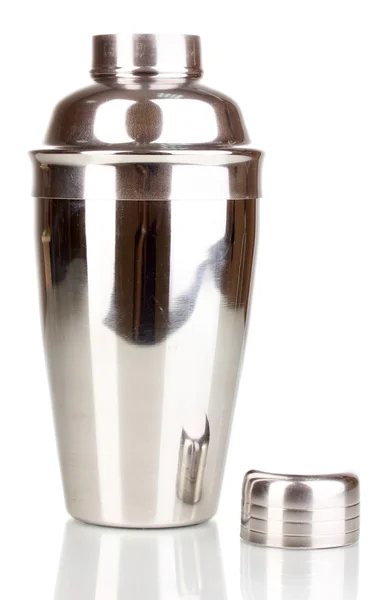 Cocktail shaker isolé sur blanc — Photo