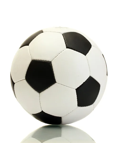 stock image Football ball, isolated on white