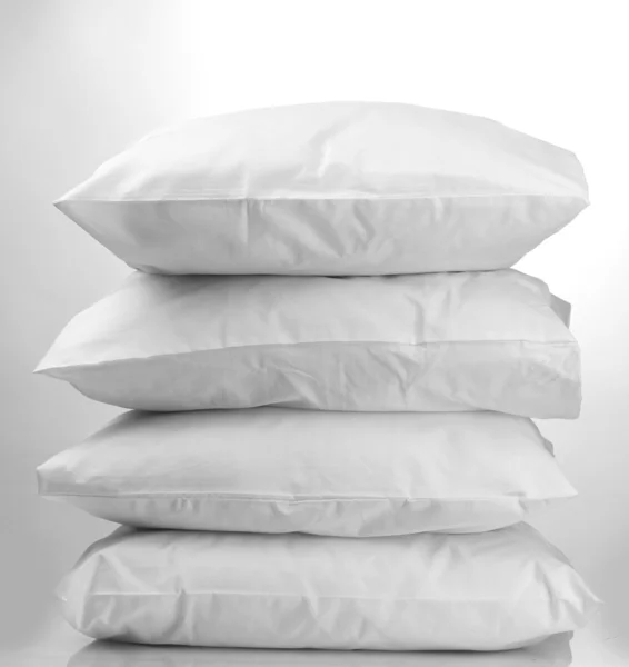Pillows, on grey background — Stock Photo, Image