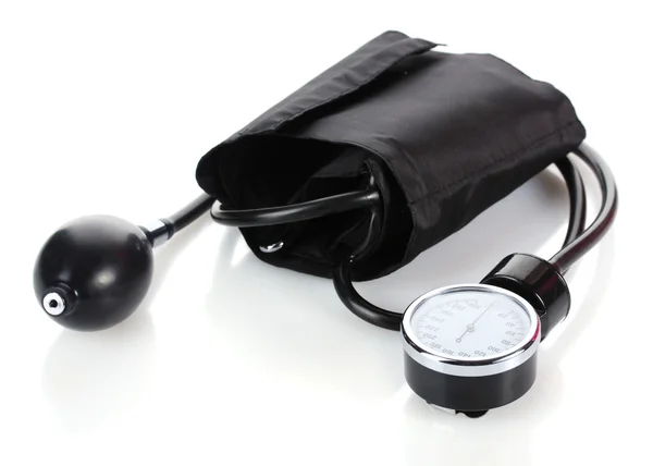 白で隔離される黒い眼圧計 — ストック写真