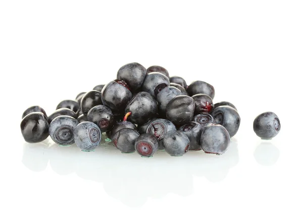 stock image Fresh blueberries isolated on white