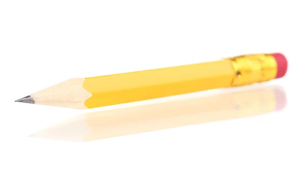 Olověné tužky izolované na bílém — Stock fotografie