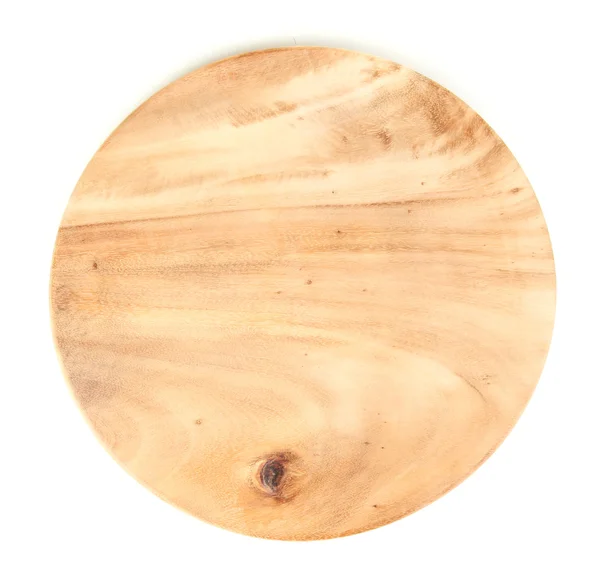 Tablero de madera aislado en blanco — Foto de Stock