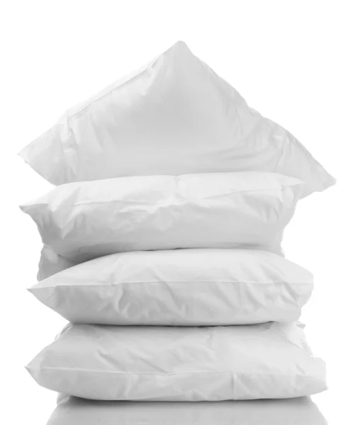 Cuscini isolati su bianco — Foto Stock