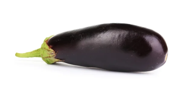 Fresh eggplant isolated on white — Stock Photo, Image