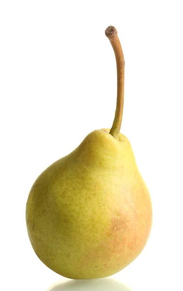Flavorful αχλάδι απομονωθεί σε λευκό — Φωτογραφία Αρχείου