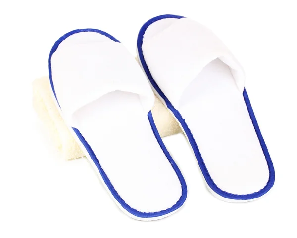 Slippers isolated on white — Stock Photo, Image