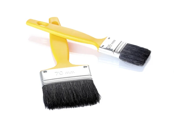 Paint brushes isolated on white background Stock Image