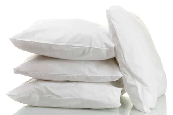 Cuscini isolati su bianco — Foto Stock