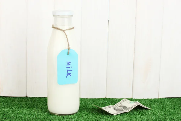 Concept de livraison du lait — Photo