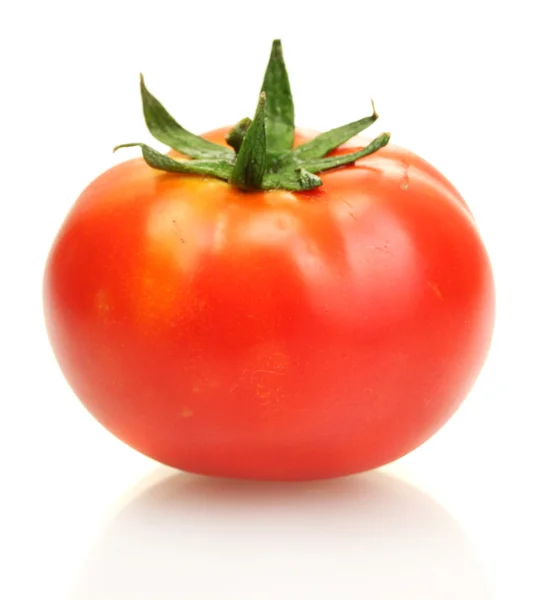 Pomidor izolowany na białym — Zdjęcie stockowe