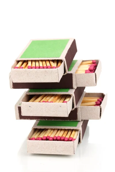 Matches isolated on white — Stock Photo, Image
