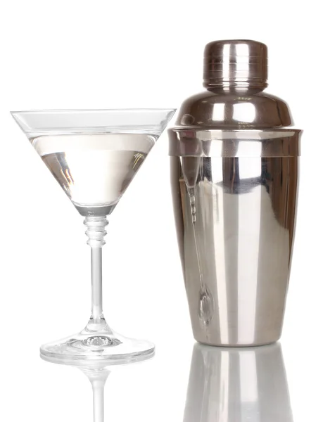 Leckere transparente Cocktail isoliert auf weiß — Stockfoto