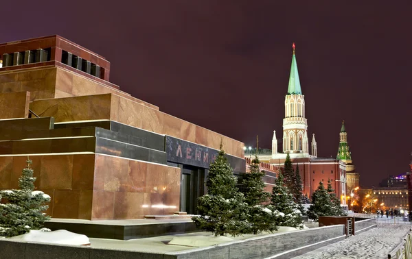 Mausoleo de Lenin, Plaza Roja, Moscú Imágenes de stock libres de derechos
