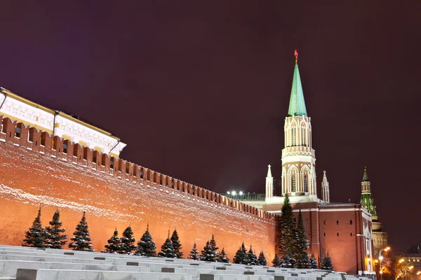Nikolskaya Moskova Kulesi kremlin — Stok fotoğraf
