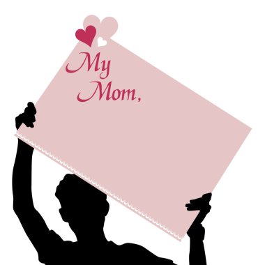 Mother's day message clipart