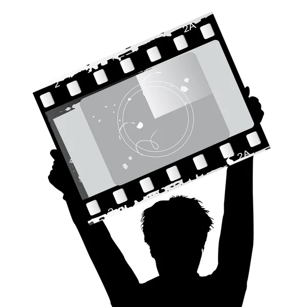 Fondo cinematográfico — Vector de stock