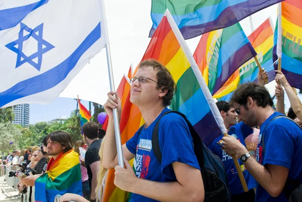 Tel Aviv kebanggaan gay — Stok Foto