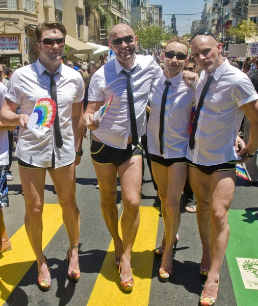 Тель-Авів гордості геїв — стокове фото