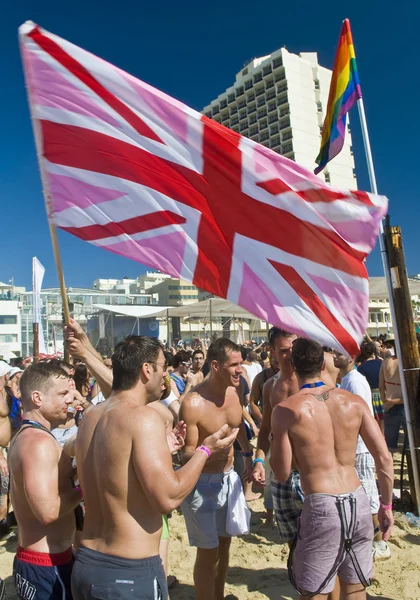 Tel Aviv gay pride party — Stock Photo, Image