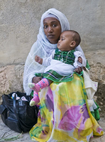 stock image Ethiopian holy fire ceremony