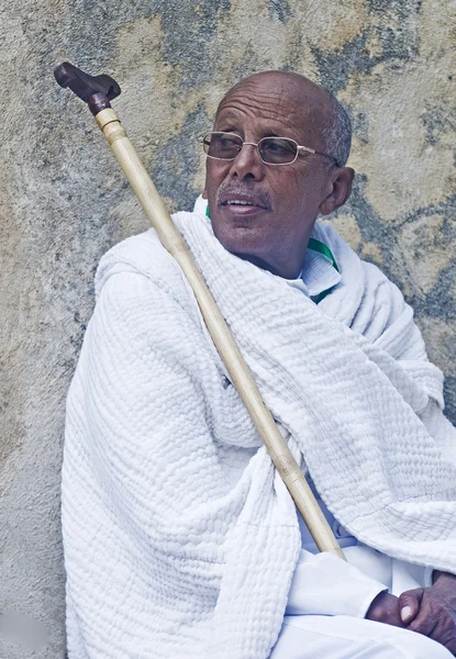 Эфиопская церемония священного огня — стоковое фото
