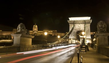 Budapeşte 'deki Zincir Köprüsü