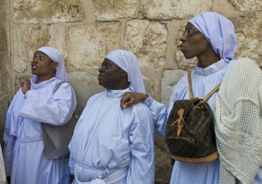 Nigerian pilgrims clipart