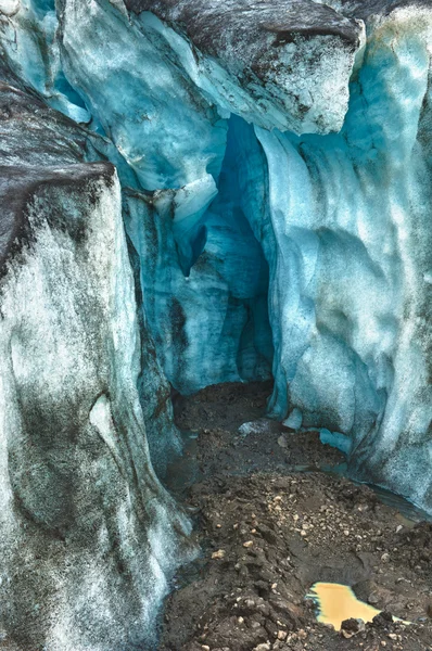 빙하 얼음 동굴 — 스톡 사진