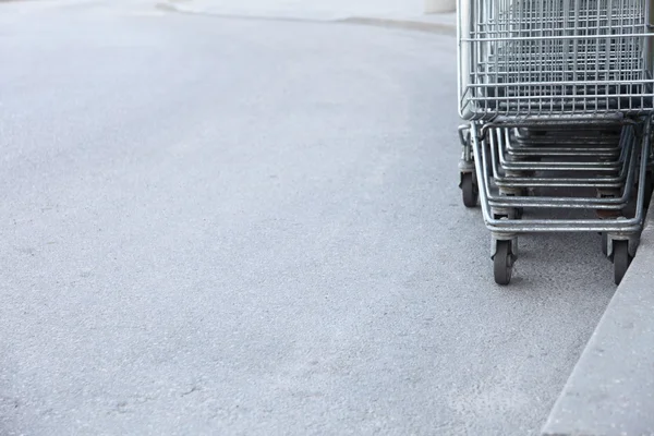 stock image Shopping carts