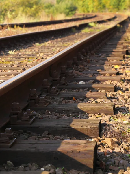 Rail Road Tracks — Stock Photo, Image