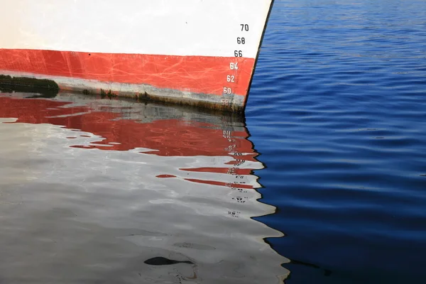 Манометр глубины судна — стоковое фото
