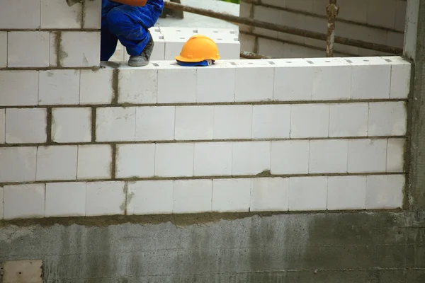 Construção com betão e aço — Fotografia de Stock