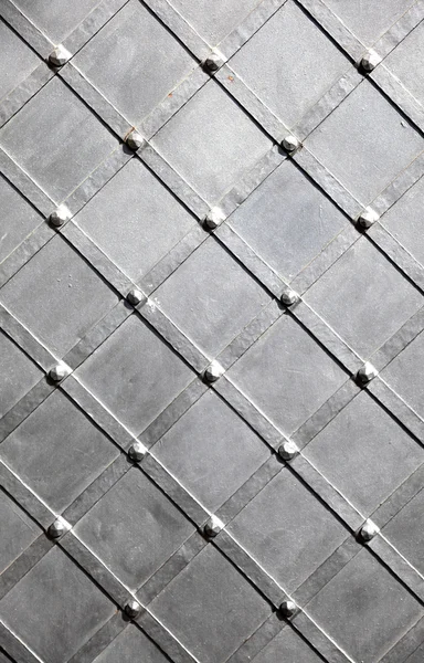 Textur aus schwarzem Metallgestank — Stockfoto